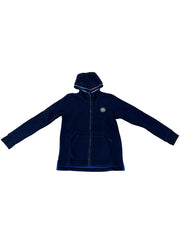Bench Navy Bonded Knit Zip Hoody
