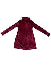 Bench Purple Her Long Fleece Funnel Jacket