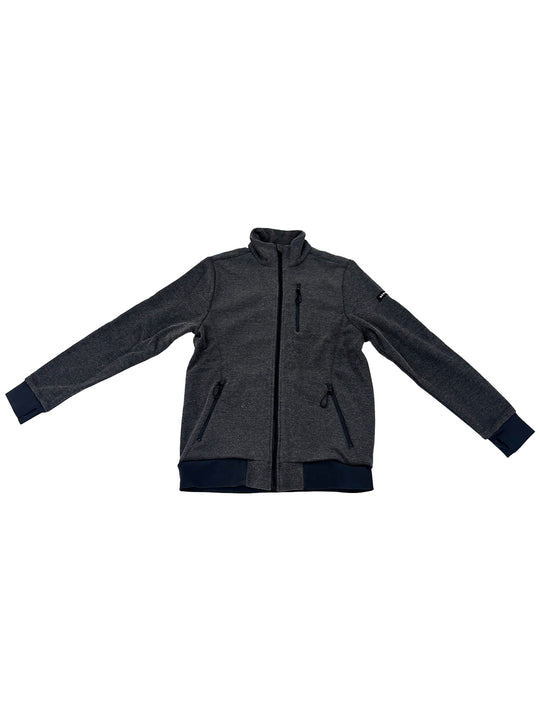 Bench Grey Bonded Funnel Sweatshirt