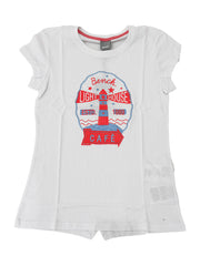 Bench White/Pink Lighthouse T-shirt