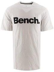 Bench White Crew Neck T-Shirt