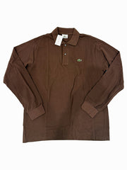 Lacoste Mens Brown Polo Shirt Shirt
