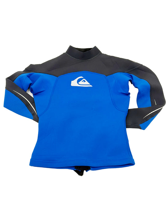 Quiksilver Blue & Grey Wetsuit Top