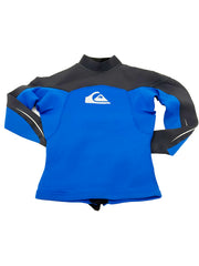 Quiksilver Blue & Grey Wetsuit Top