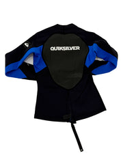 Quiksilver Blue & Black Wetsuit Top