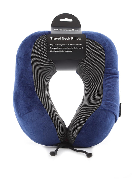 Bench Navy Memory Foam Deluxe Travel Pillow