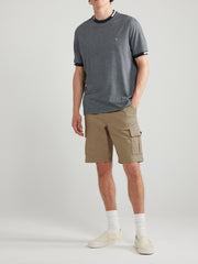 Farah Crane Mid Beige Cargo Short