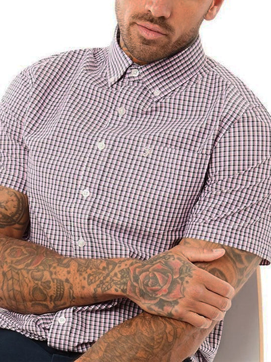 Farah Mevsande SS BD Rich Pink Shirt