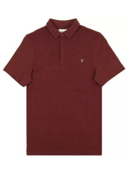 Farah George SS Vintage Rust Polo