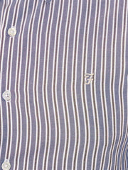 Farah Dion SS BD STRIPE Regatta Blue Shirt