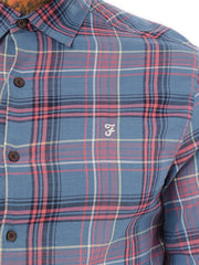 Farah Allison LS Check Spruce Shirt