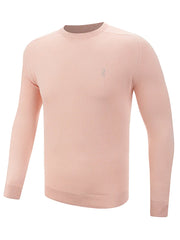Farah Pablo 100 Crew Neck Pastel Pink Sweater