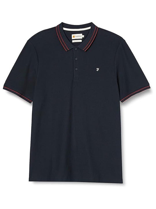 Farah GYP Honeycomb True Navy Polo