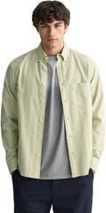 Gant Milky Matcha Archive Oxford Stripe Shirt