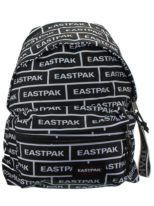 Eastpak Padded Pak'r Black Text Backpack
