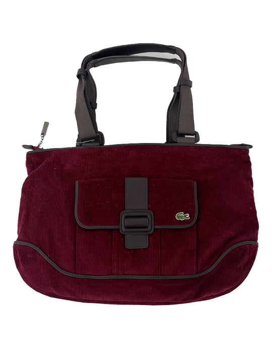 Lacoste Burgundy Fashion 3 Bag