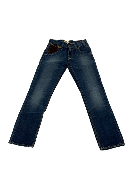 Levi Mens Navy Slim Fit Jeans