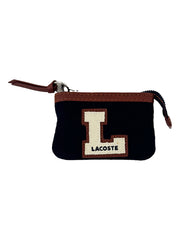 Lacoste Navy Zip Key Wallet