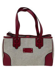 Lacoste Beige Horiz Tote Bag