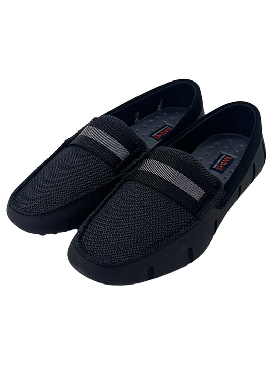 Swims Black Webbing Loafer Driver