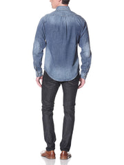 GANT Indigo Long Sleeve Shirt