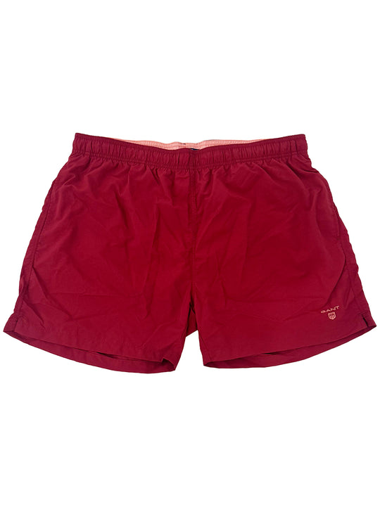 Gant Mahogany Red Classic Basic Swim Short