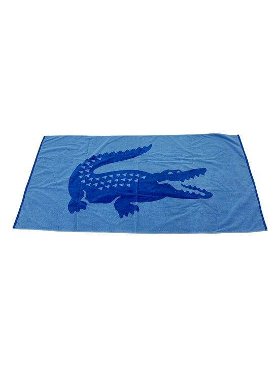 Lacoste Blue Beach Towel