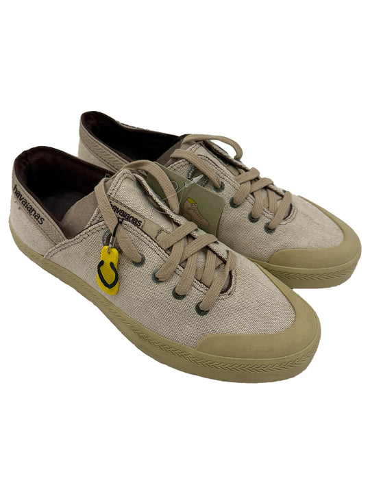 Havaianas Beige Tennis Trainers