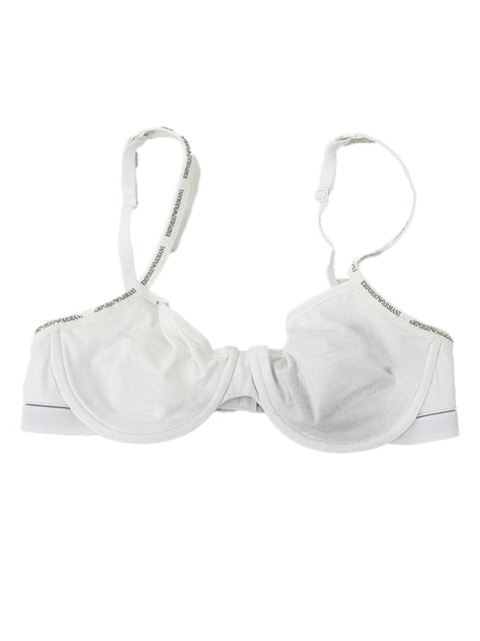 Womens Armani White Sports Bra
