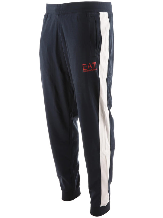 EA7 Dark Slate & White Trim Joggers