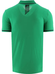 EA7 Green Short-Sleeved Pocket Polo Shirt