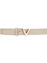 Valentino Beige Patent Forever Belt