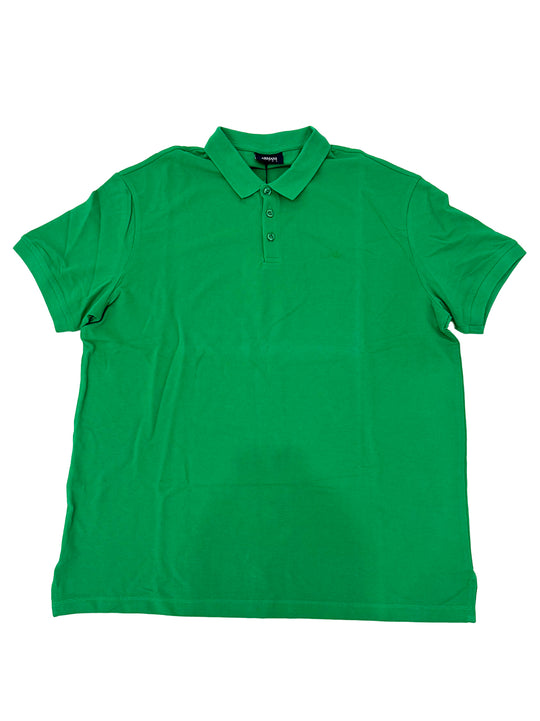 Armani Mens Green Classic Polo Shirt
