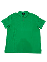 Armani Mens Green Classic Polo Shirt
