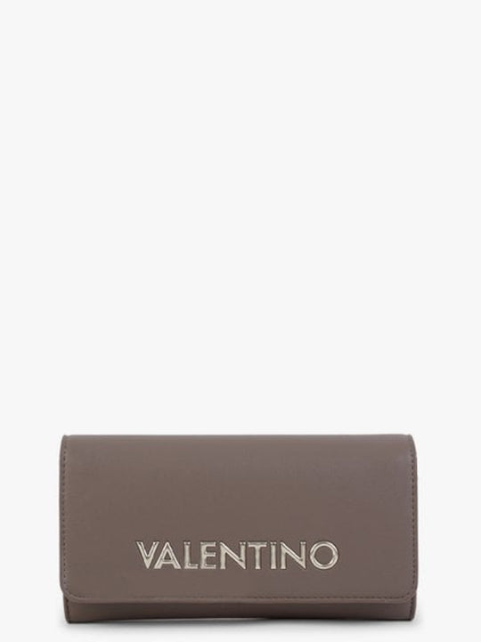 Valentino Olive Taupe Trifold Wallet