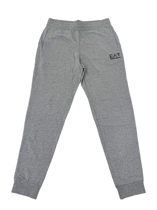 EA7 Mens Grey Cuffed Joggers