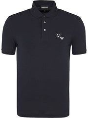 Emporio Armani Blue Navy Polo Shirt