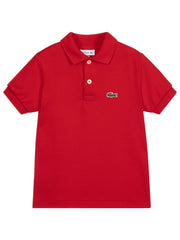 Lacoste Kids Red Polo Shirt