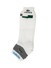 Lacoste White Black TRA Socks