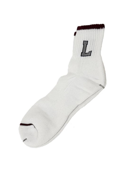 Lacoste White ESS Socks