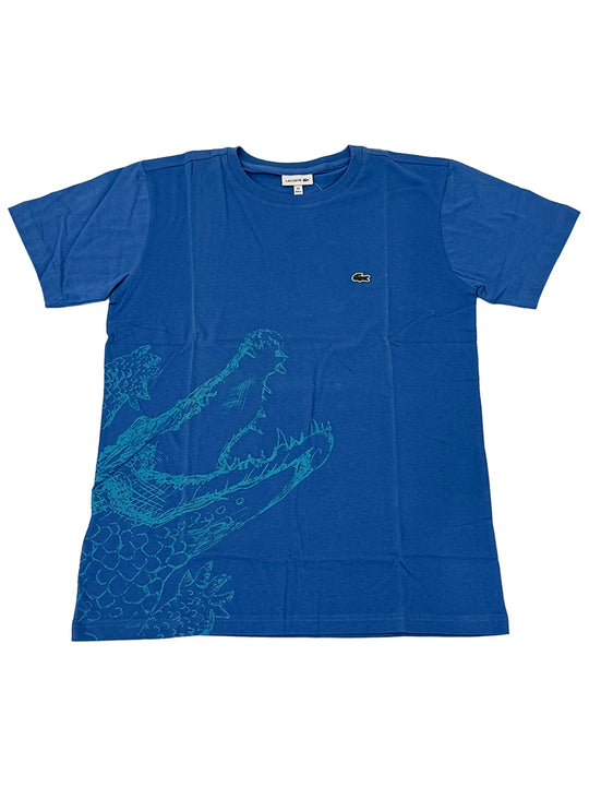 Lacoste Blue Croc T-Shirt