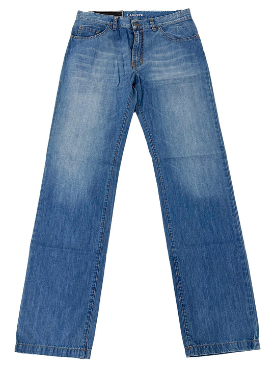 Lacoste Light Blue Logo Jean