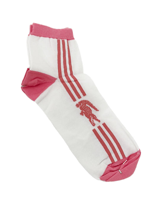 Lacoste White YAC Socks