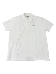 Lacoste Mens White Slim Fit Polo Shirt