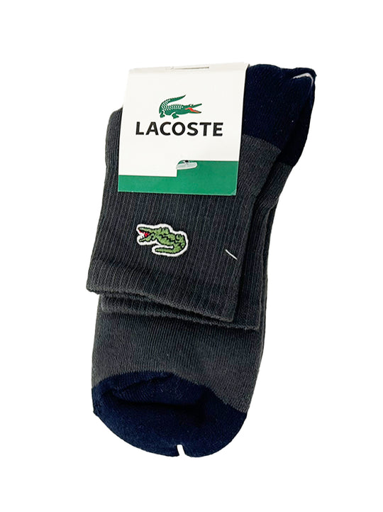 Lacoste Black Grey TRA Socks
