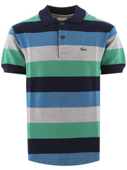 Lacoste Multicoloured Logo Short Sleeve Polo Shirt