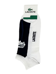 Lacoste White Navy Socks
