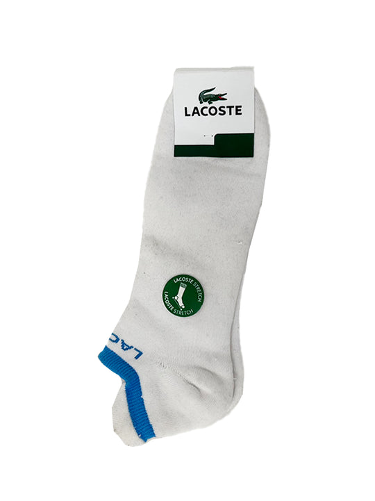 Lacoste White Light Blue Socks