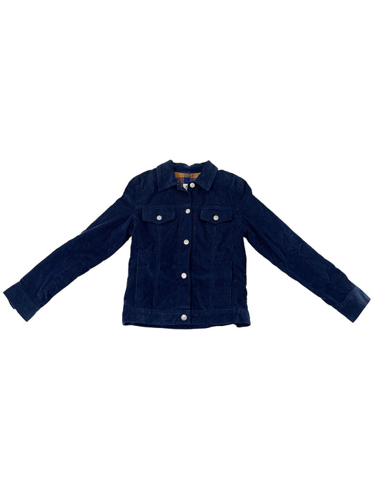 Lacoste Navy Zip Croco Logo Jacket