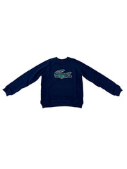 Lacoste Navy Logo Jumper
